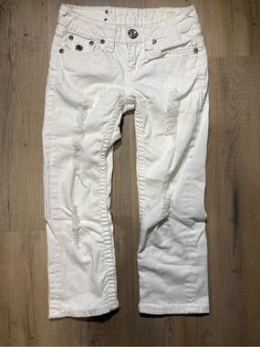 LA IDOL USA low rise capri skinny jean